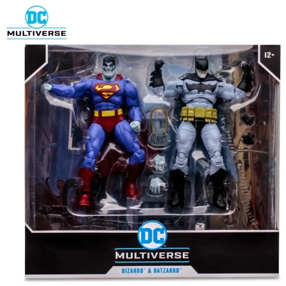 ✨McFarlane Toys - DC Multiverse Bizarro & Batzarro 7in Action Figure 2pk